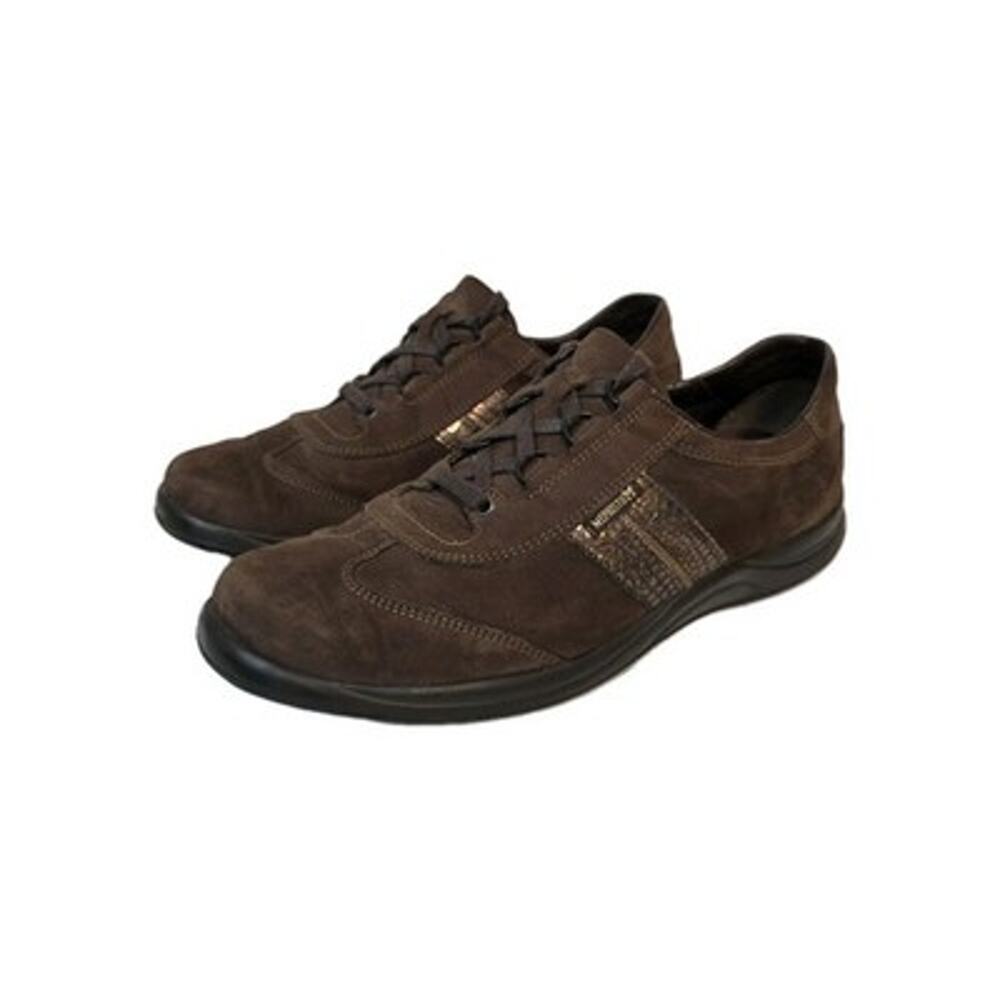 Mephisto Air Jet Valentina Womens 9.5 Leather Suede Casual Lace Up Comfort Shoe